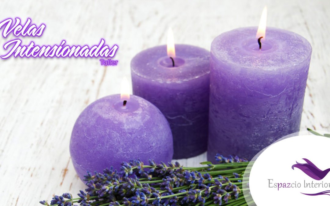 Velas con intención y aromaterapia